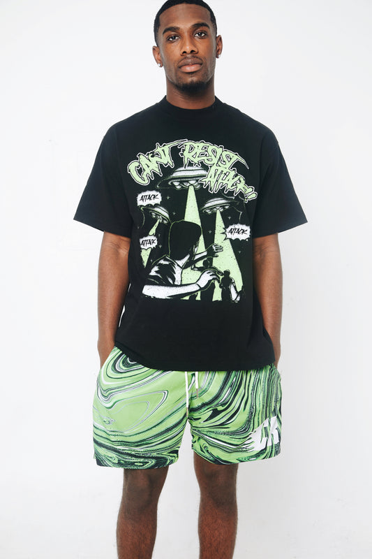 Tsunami Wave Shorts "Green"
